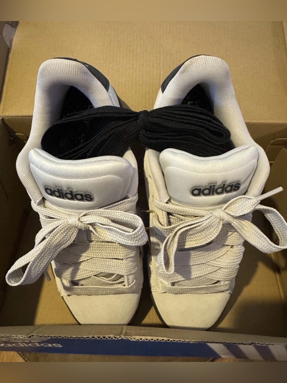 Adidas Grand Court Alpha Men’s Sneakers | Grey One / Core Black | Suede | NWT - Picture 13 of 15